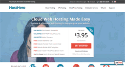 Desktop Screenshot of hosthero.com
